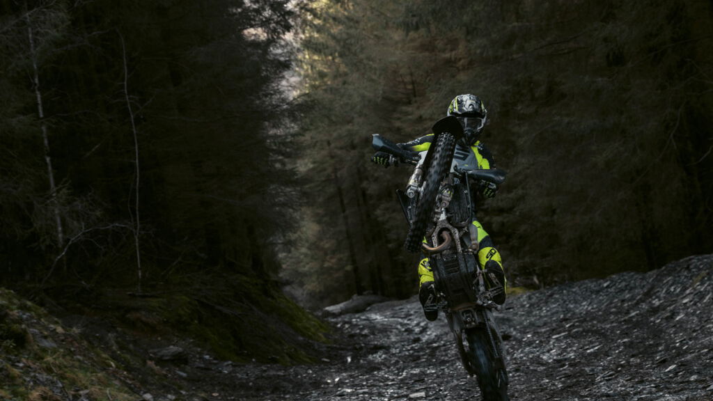 The new Triumph enduro models